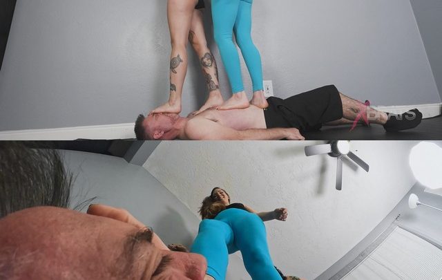 Bratty Foot Girls: Mia Hope, Riot Starter, Jason Ninja, Acro Suave – TRAMPLING the Pervy producer – 4K UHD
